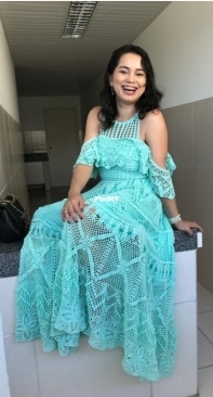 Mary Croche - Mary Castro -  Blusa Tombadinho Ciganinha e Saia Motivos Portugueses - Portuguese