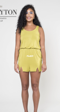 Seamwork - Layton Romper - 3036 - Sİze XS-3XL (0 - 26)