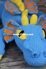 Accessorize This Designs - Sara Blake - Paco the Dragon Pillow Buddy