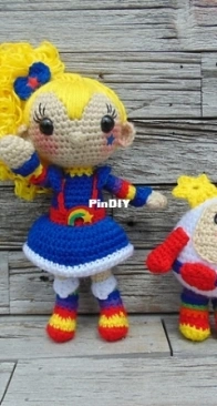 Mamas Creations - Mealanie Mullally - Rainbow Brite and Twink