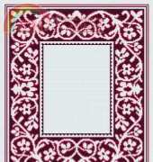Club Point de Croix - Flowered Tablecloth