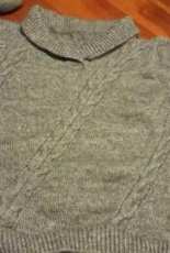 grey pullover
