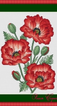 Scarlet poppies by Olesya Seregina / Олеся Серегина