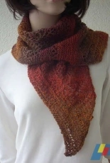 Hexen Lace Schal Britta / Witch Lace Scarf Britta by Ulrike Beringer-English,German-Free
