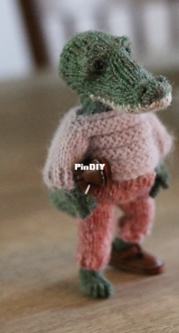 Croc Doll by Claire Garland