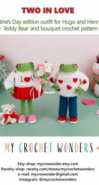 My Crochet Wonders - Marina Chuchkalova - Two in love