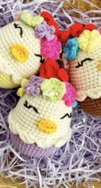 My Toy Crochet - Natali Kholova - Chicken Easter Egg
