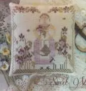 With thy Needle & Thread WTNT - CS132 - Sweet Violet