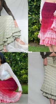 YL Studio Make - YL - Martini Skirt (with working video links) - English