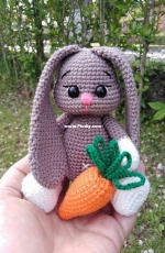 Crochet little bunny