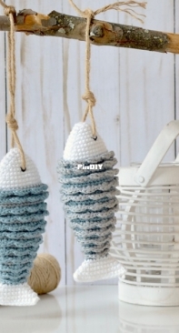 Elisas Crochet - Elisa Sartori - Decorative Fish - Free