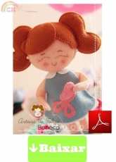 Fernanda Lacerda-Felting Doll-Free Pattern/Portuguese