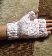 My new fingerless mittens
