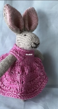 Spring Dress for Little Bunny Friend - Nessa Stockard - Fre