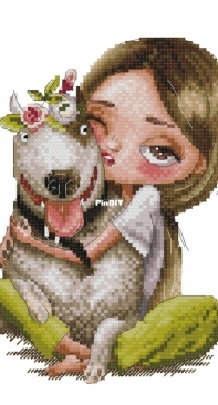 Fun Sheep FS/21-073 - Love To The Moon And Back by Anastasia Kravtsova / Eremeeva XSD
