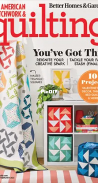 American Patchwork and Quilting Issue 180  February 2023