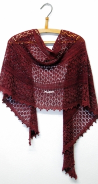 Fenberry Shawl by Susanna Winter - talvi knits