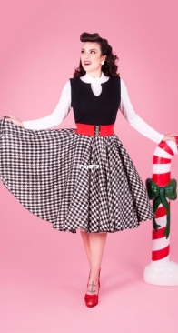 Charm Patterns - Double Circle Skirt - Sizes 2-34