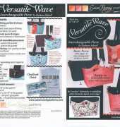 Susan Rooney Pattern-Versatile Wave Purse