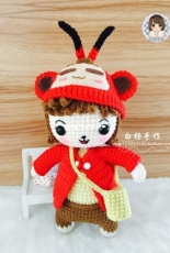 Bai Yang Handmade - Chinese Zodiac Monkey - Chinese