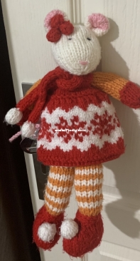 little winter bunny - girl