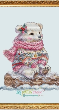 Les Petites Croix De Lucie - Winter Bear