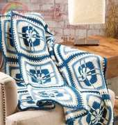 Annies Attic- Tanis Galik- Episode 501ANP- Blueberry Parfait Afghan- Free