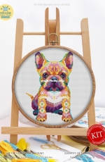 Awesome Pattern Studio - C548 - Mandala French Bulldog - PCS+XSD