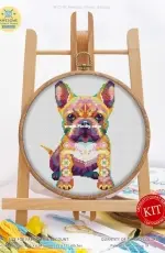 Awesome Pattern Studio - C548 - Mandala French Bulldog - PCS+XSD
