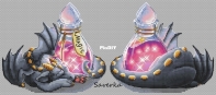 Saverka/Savera - A Bottle of Magic by Victoria Kuznetsova