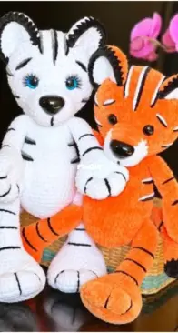 Medintseva Toys - Tatyana Medintseva - Plush Tiger