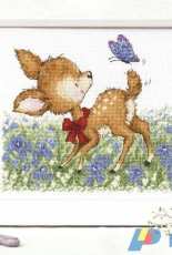 Magical Moments - Sweet Fawn by Makiko from The World of Cross Stitching TWOCS 257 XSD