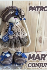 Crochet Bunny Art - Irina Tarasova - Martha Outfit - Spanish