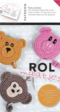 Cute Dutch - Tape Measure Cover - Rolmaatjes hoesje - Dutch - Free