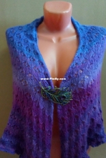 Hit of the Season Shawl by Natalia Sha-Free