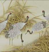 I Love CrossStitch (ILCS) LDH-003 Five Cranes