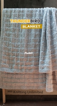Thunderbird Blanket by KnittingUnlimited- Free