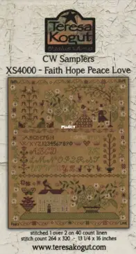 Teresa Kogut - XS4000 - Faith Hope Peace Love