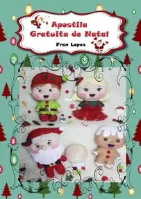 Atelie Feltros Magicos - Fran Lopes - Christmas Free - Apostila Gratuita de Natal - Portuguese - Free