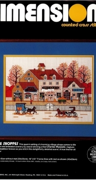 Dimensions 3566 - Antique Shoppes by Charles Wysocki