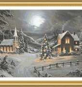 Classic Cross Stitch SC 322 - All is Bright