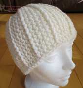 Lyne Boucher - ivory bonnet  (Eng) - FREE !!