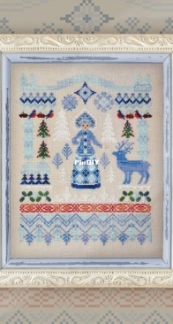 OwlForest Embroidery - Snegurochka / Snow Maiden PCS + XSD