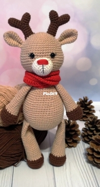 FunnyStitch - Svetlana Teplyakova - Baby reindeer