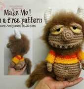 Amigurumi To Go- Sharon Ojala - the Unnamed Monster - free