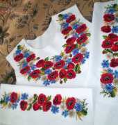 Vyshivanka Poppies