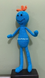 Fox in the Snow Designs - Mr Meeseeks from Rick and Morty