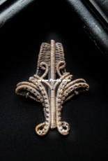 Feathered Charm Pendant By Nicole Hanna