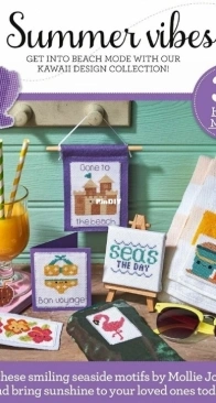Summer Vibes - Kawaii Summer by Mollie Johanson from The World of Cross Stitching TWOCS 333 PCS + XSD