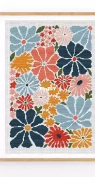 Box and Fox - Floral - Abstract 355